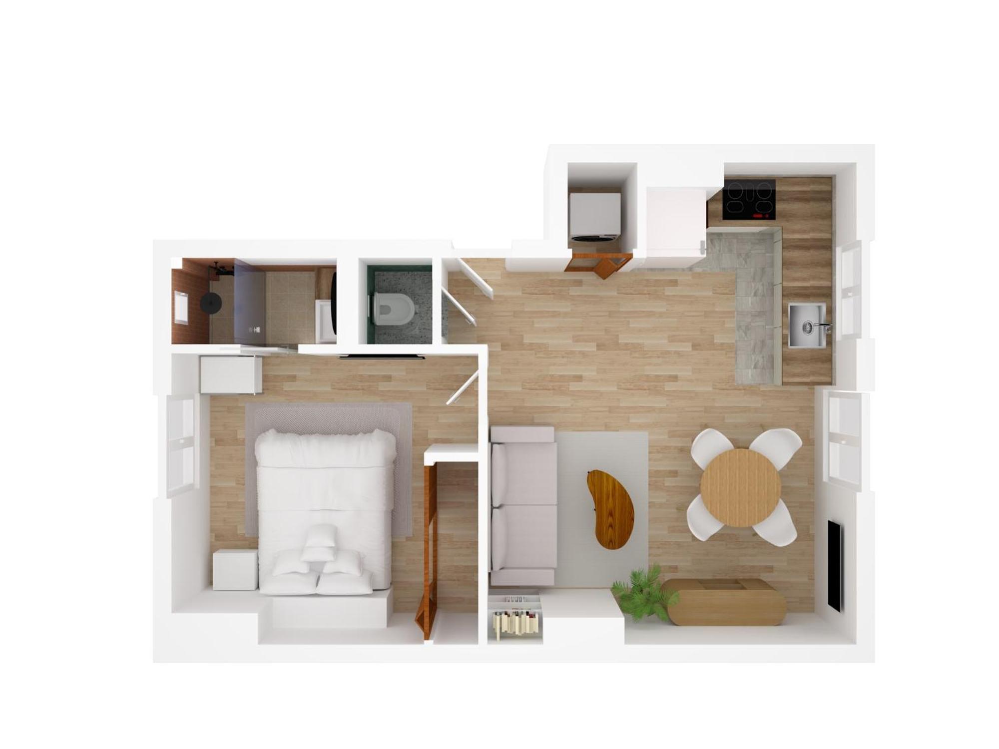 Comfy Suite By Les Maisons De Charloc Homes ボローニュ・ビランクー エクステリア 写真